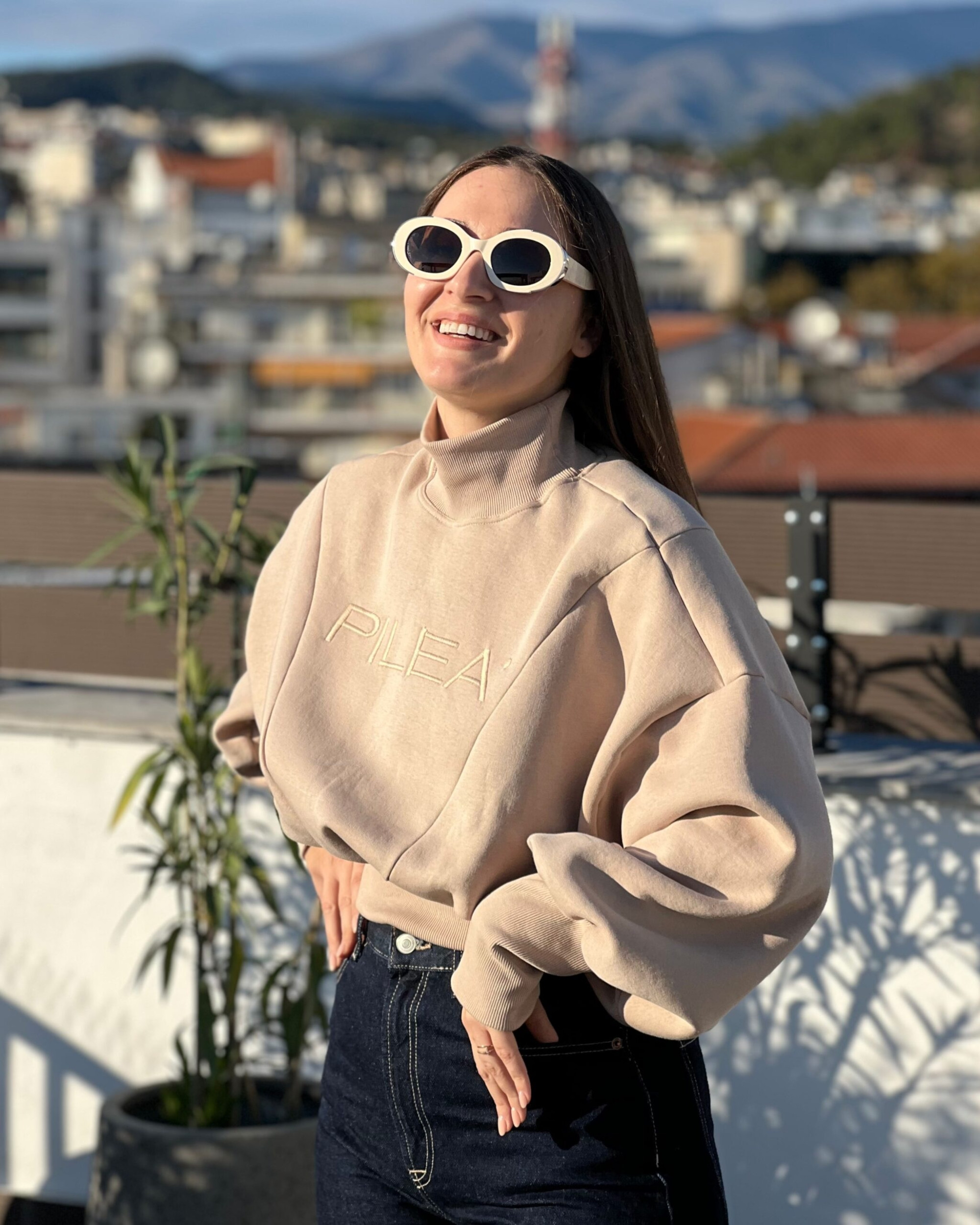 Unisex Crop Sweater - Image 3