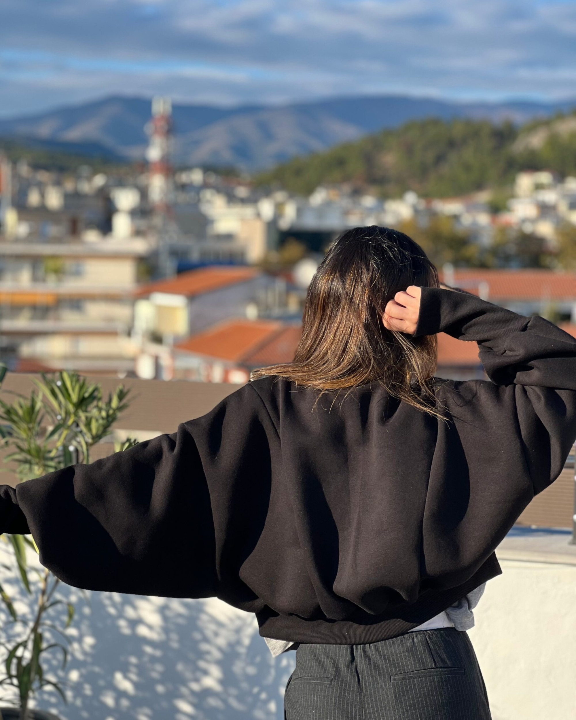 Unisex Crop Sweater - Image 2