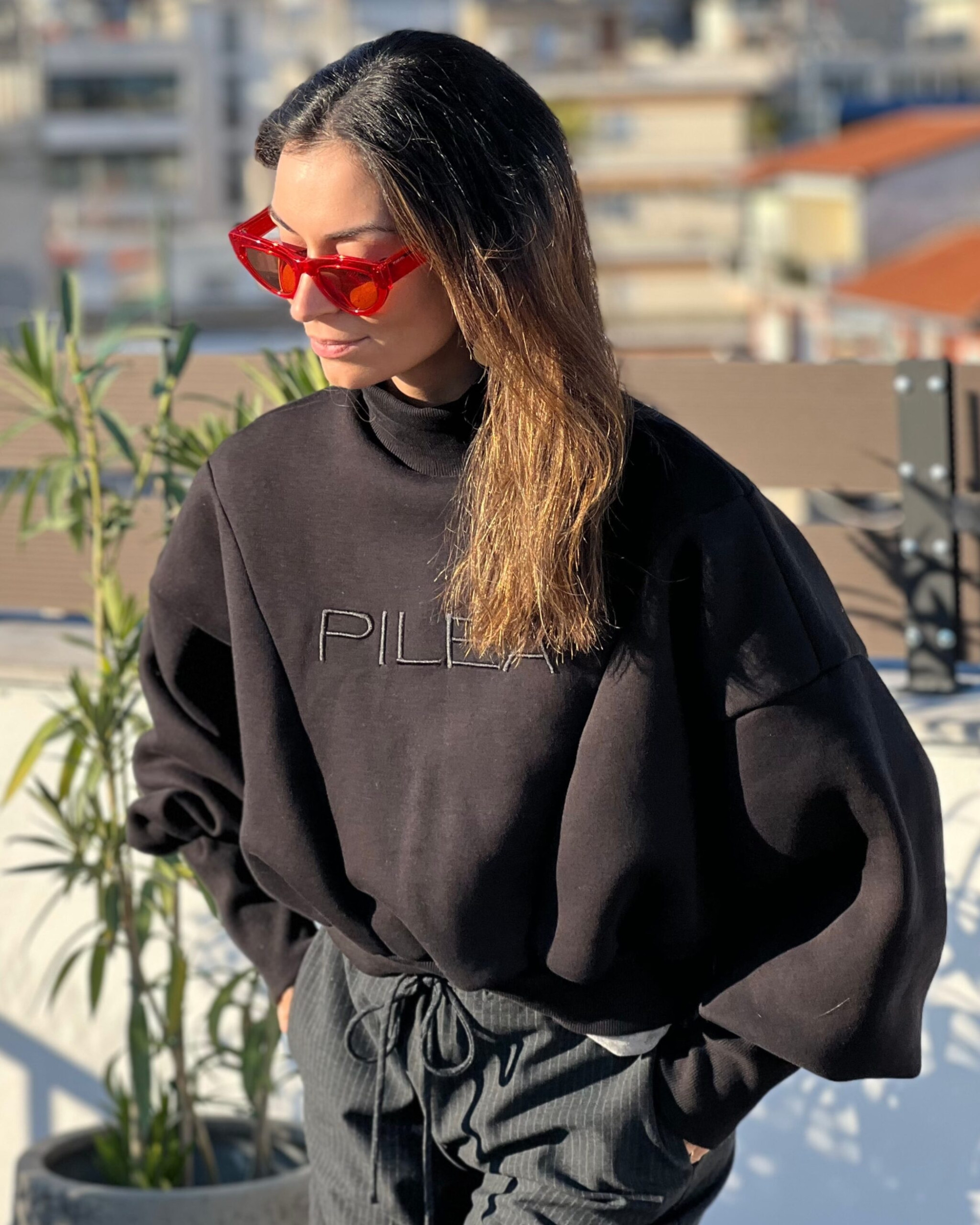 Unisex Crop Sweater - Image 3