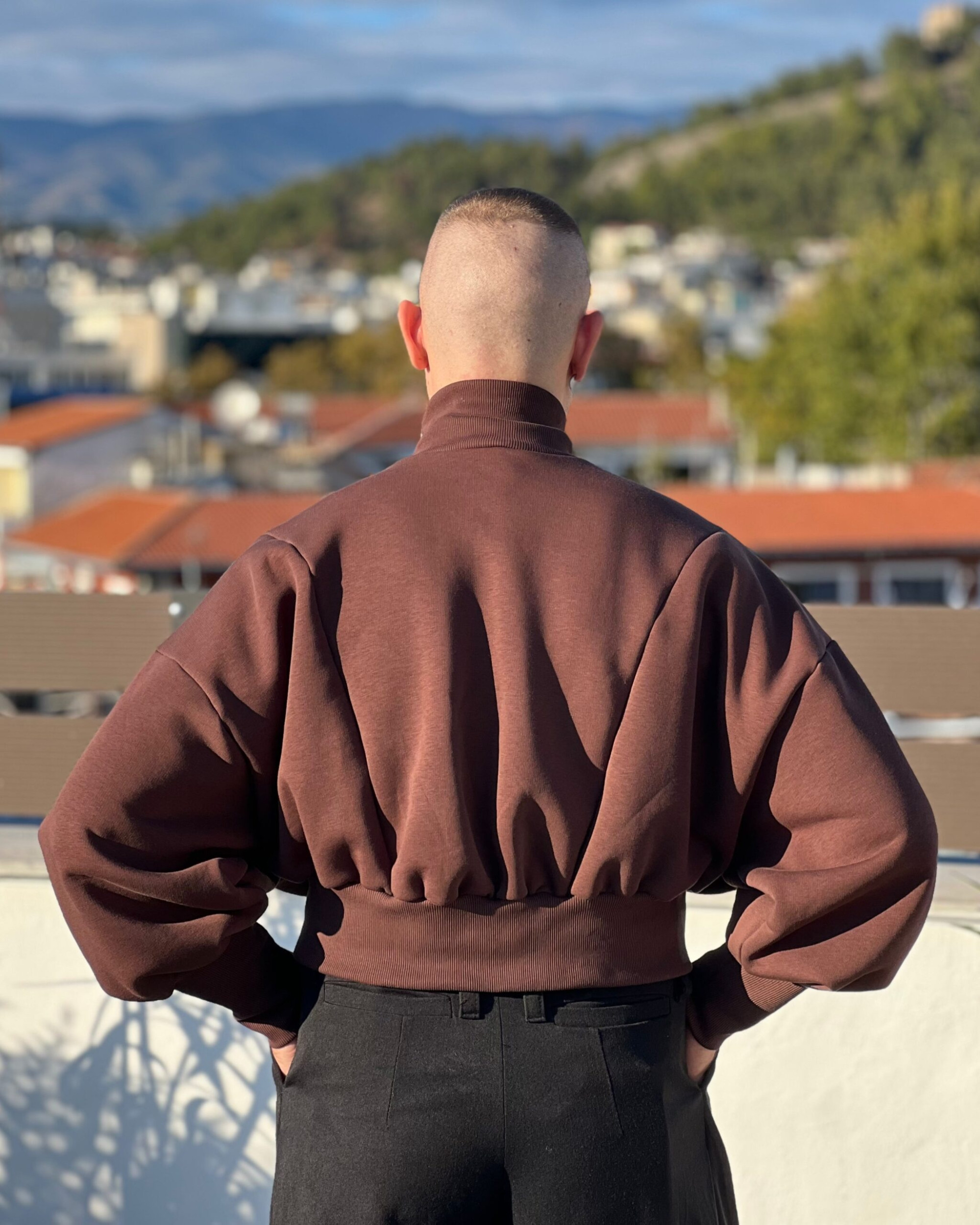 Unisex Crop Sweater - Image 2