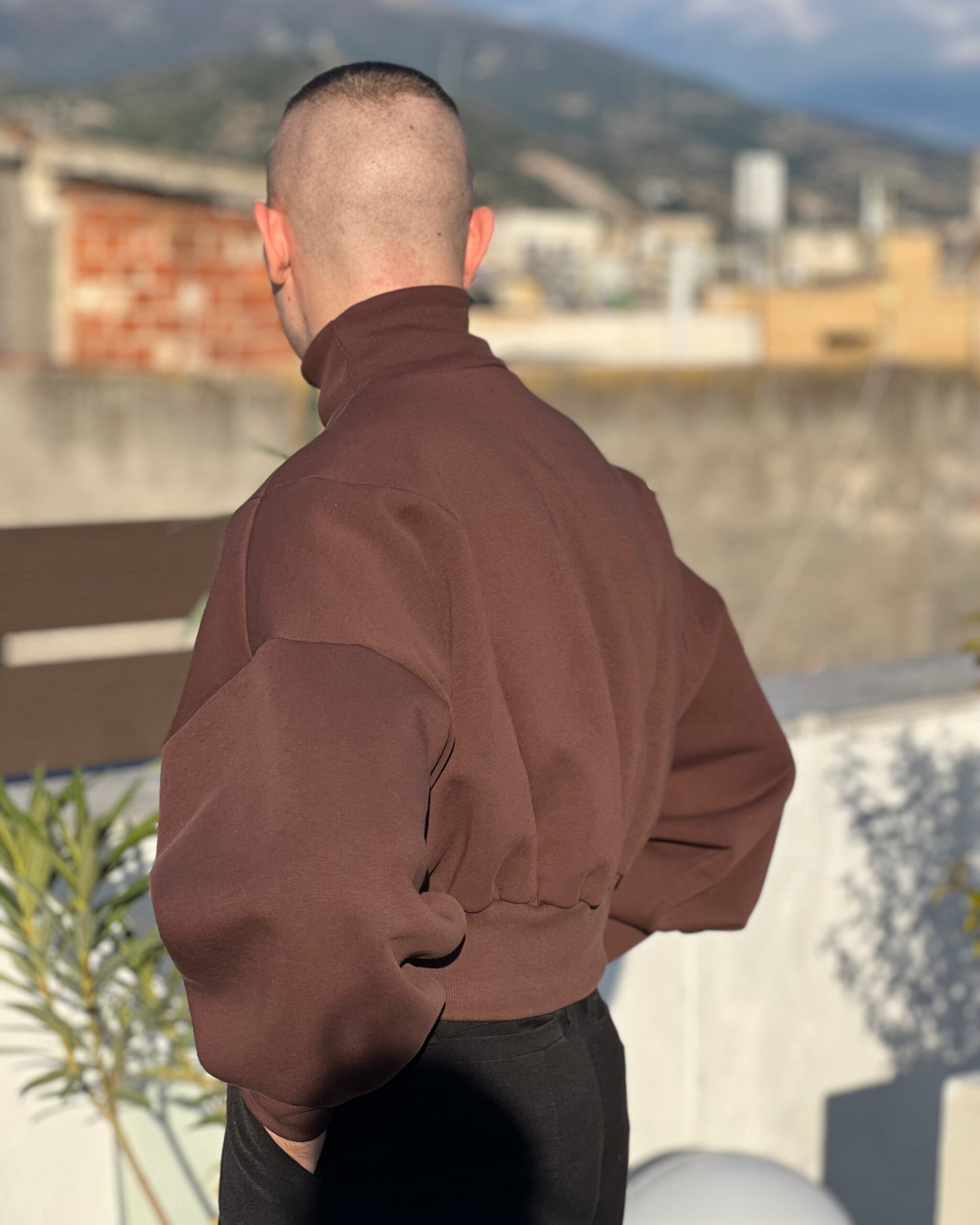 Unisex Crop Sweater - Image 3