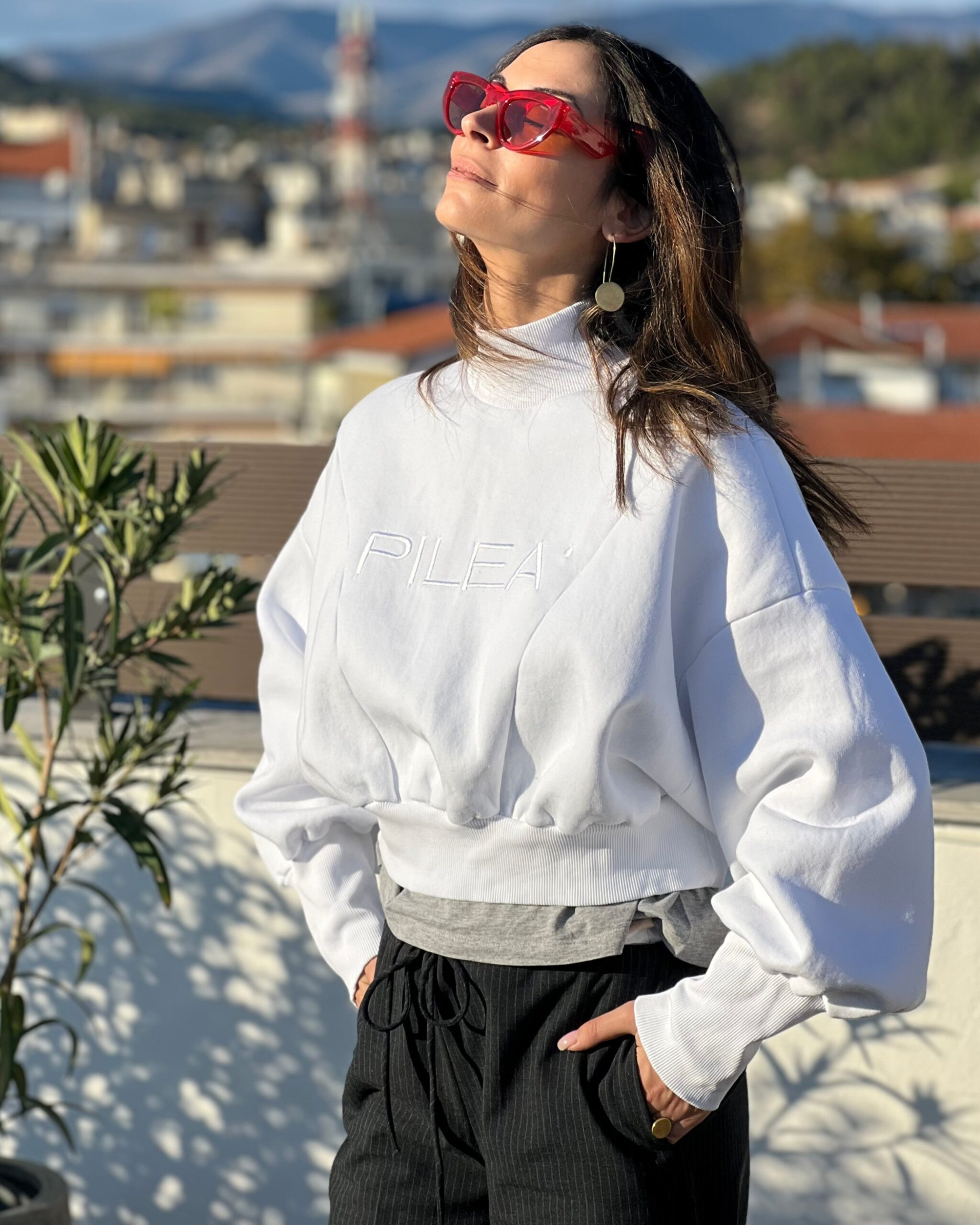 Unisex Crop Sweater - Image 3