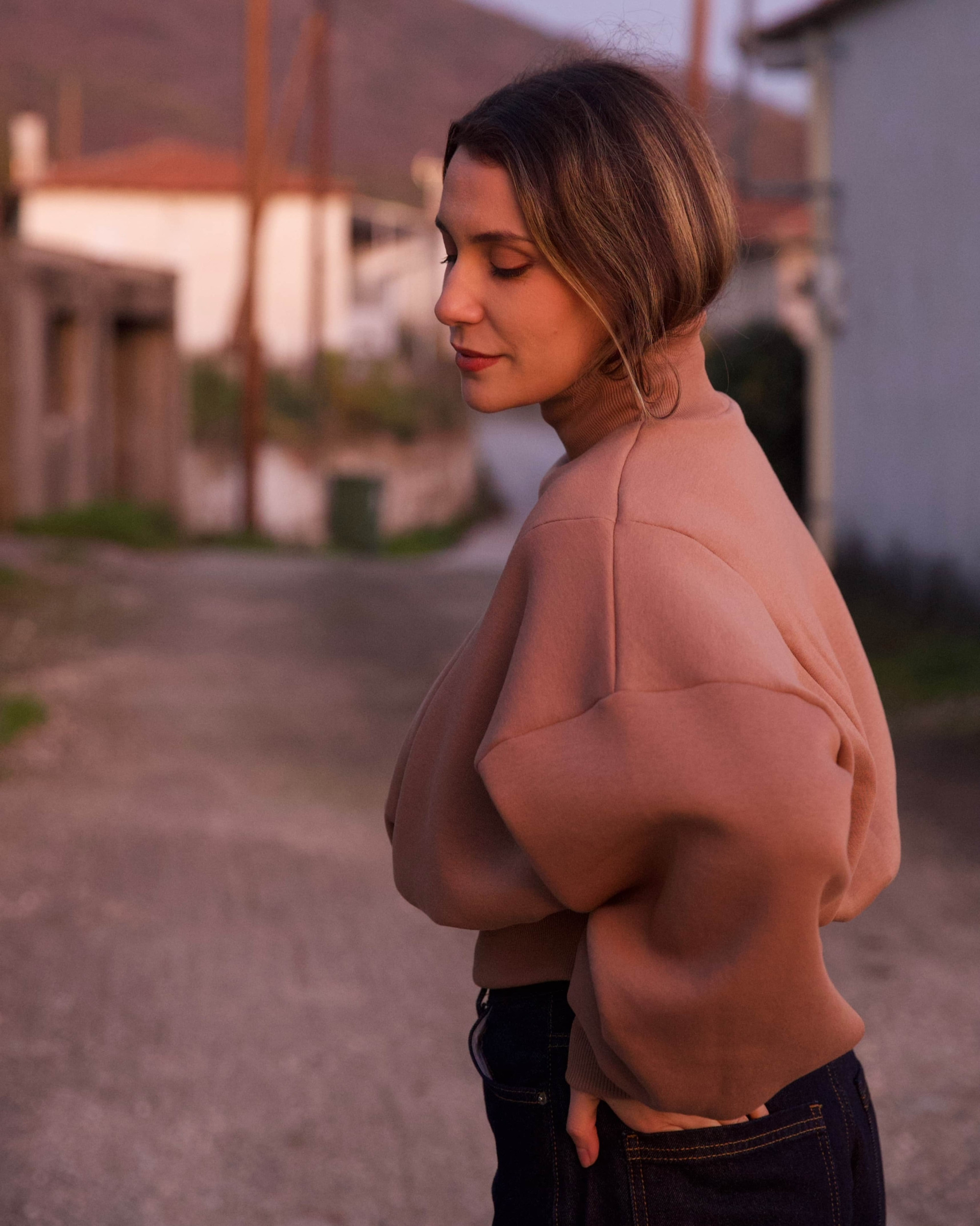 Unisex Crop Sweater - Image 3