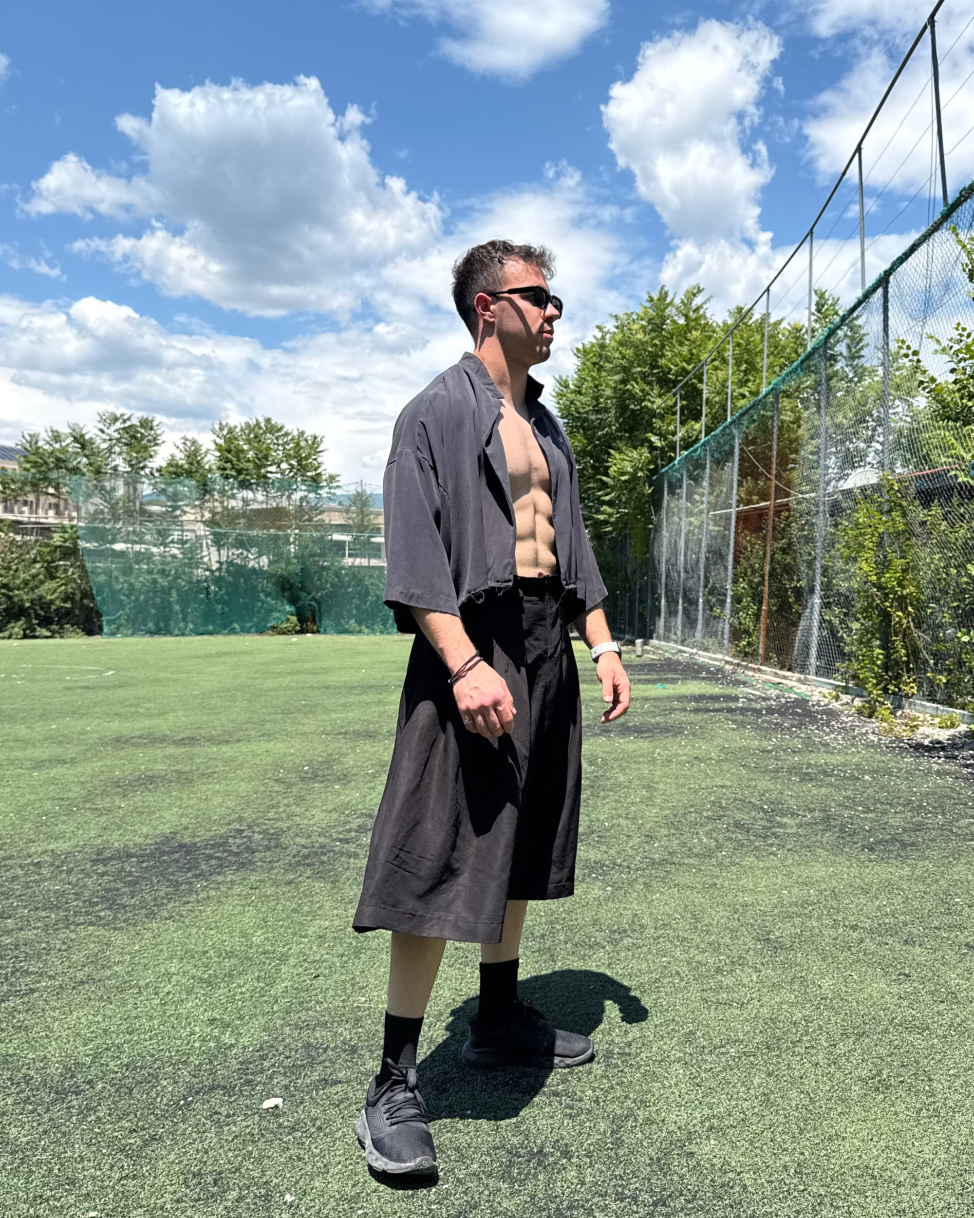A Unisex Shorts (linen)